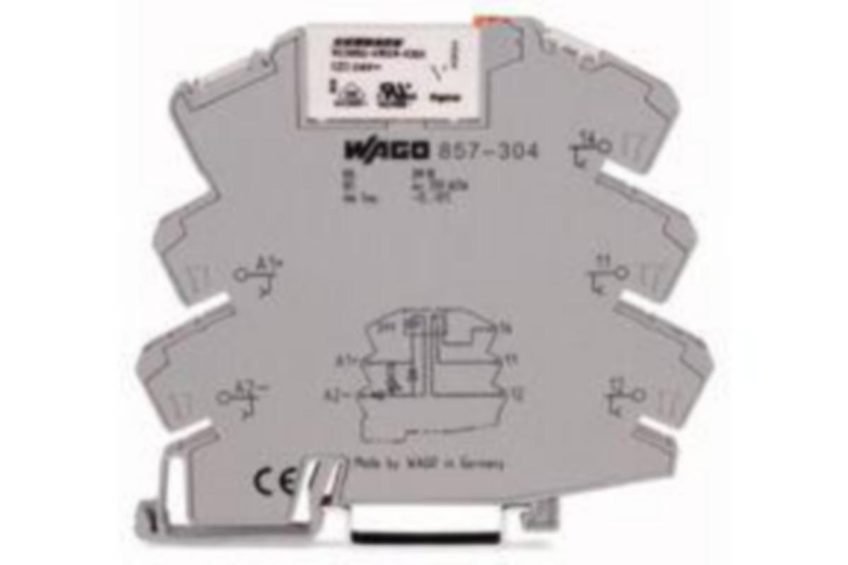 Rele Wago 857-sarja - VÄLIRELE WAGO 1 VAIHTOKÄRKI DC 24V 6A