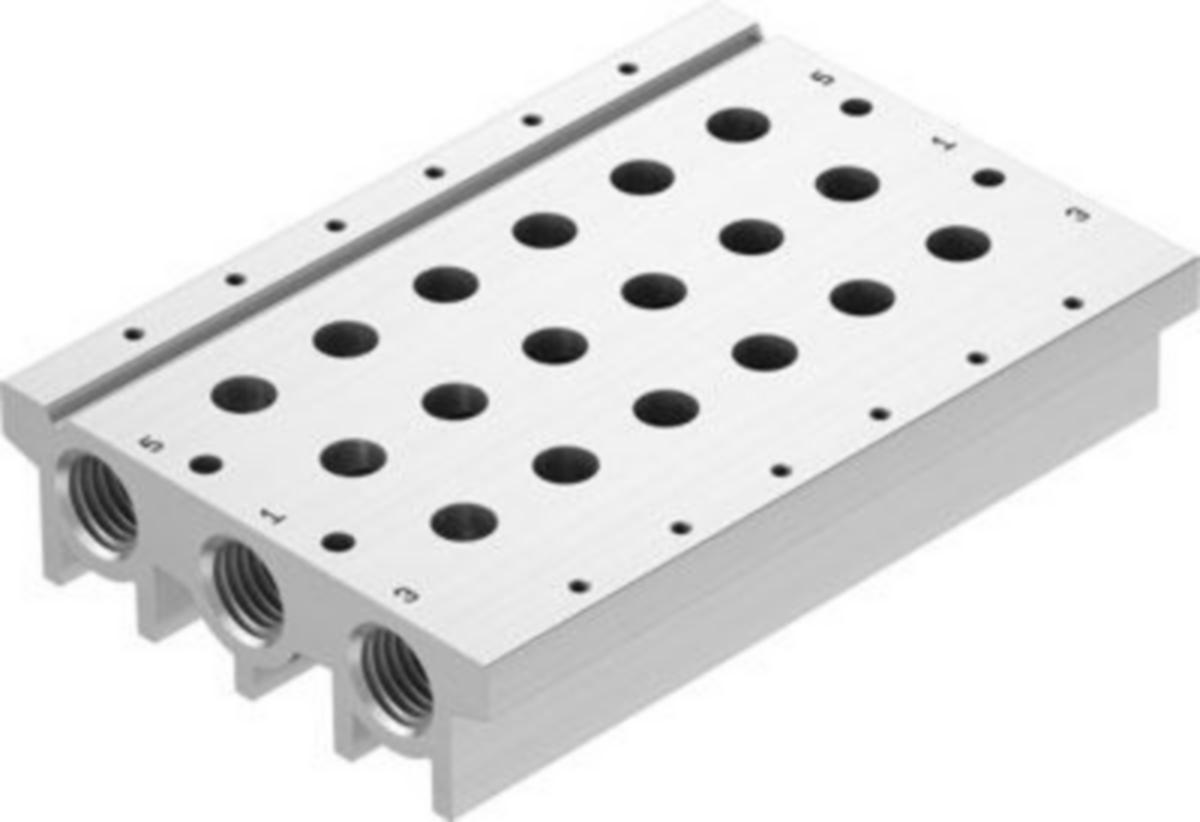 Liitäntäkisko Festo VABM-L1 - LIITÄNTÄKISKO 574459 FESTO VABM-L1-18S-G38-6
