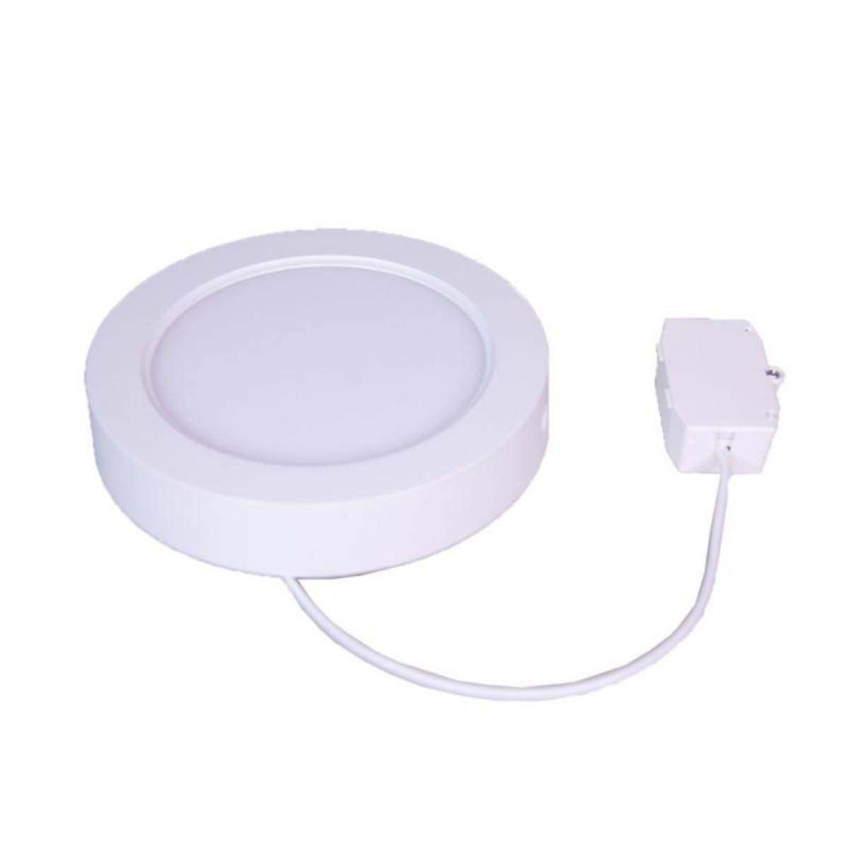 Alasvalo FTLight Luce - ALASVALO FTLIGHT LUCE 12W 2CCT PYÖREÄ PINTA-AS