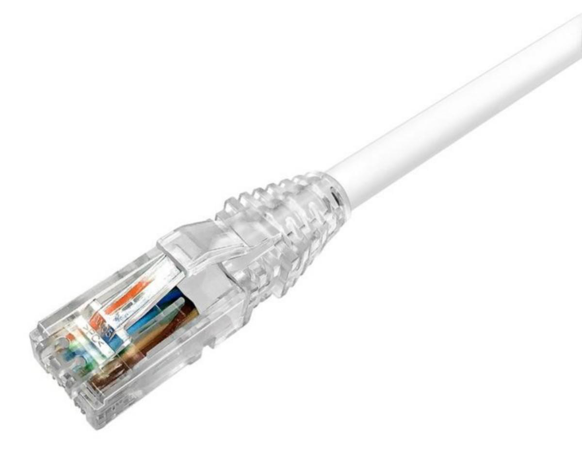 Kytkentäkaapelit Netconnect Cat6A U/UTP - KYTKENTÄKAAPELI-CAT6A NETCONNECT U/UTP 10M VALK