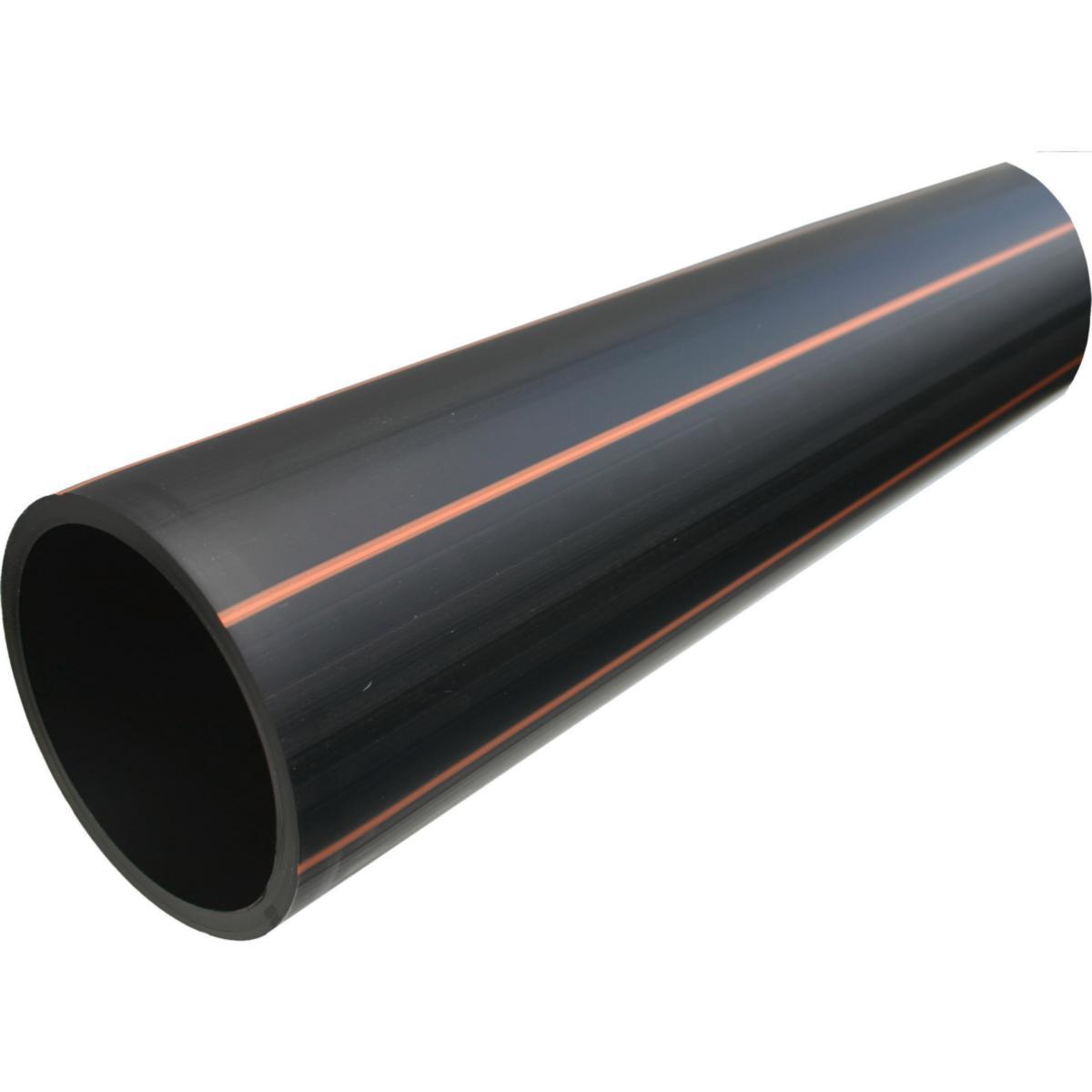 PEH paineviemäri Pipelife ruskea 6 m - PAINEPUTKI PE PN10 RUSK.R 140 X 8,3 PN10 SDR17 6 M RUSK