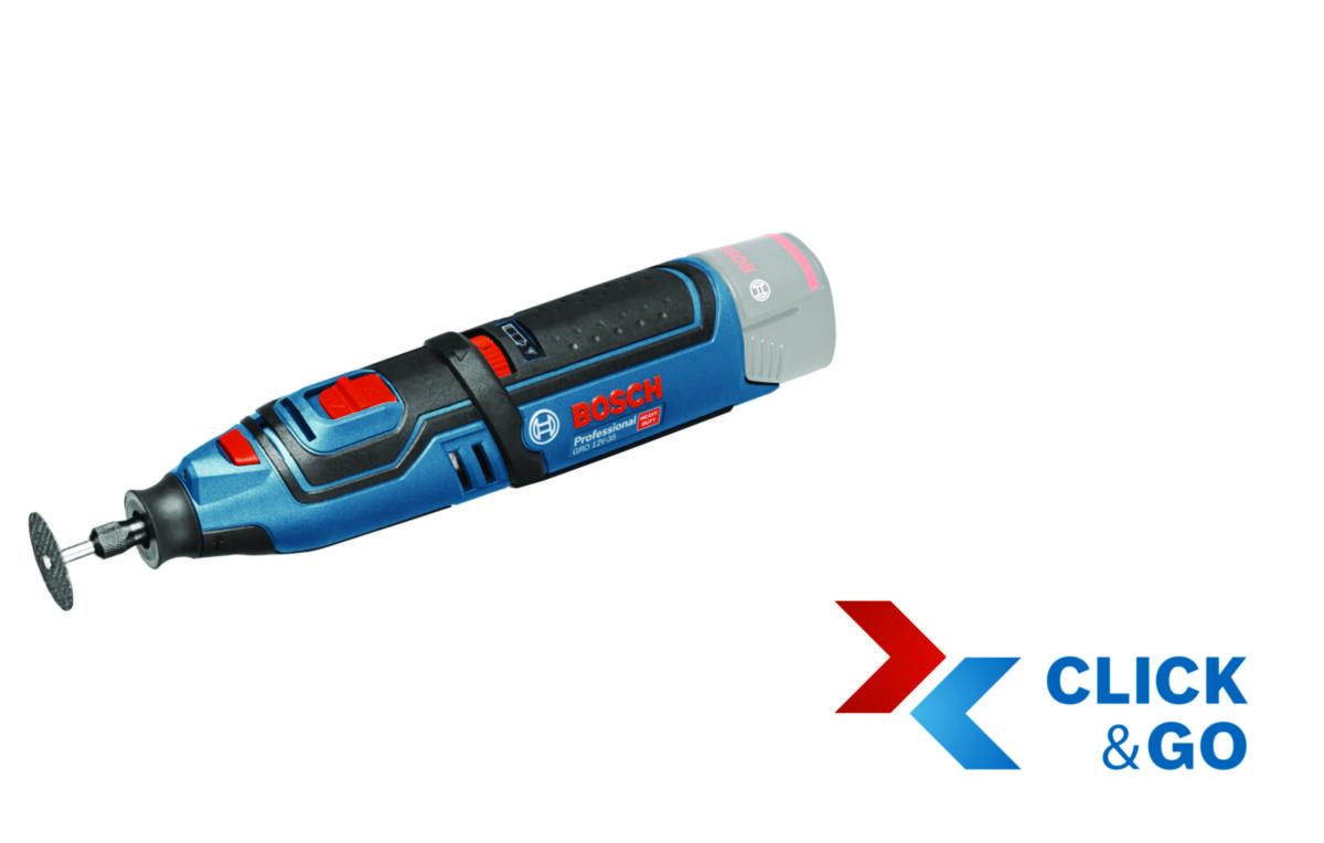 Akkumonitoimityökalu Bosch GRO 12V-35 SOLO - AKKUMONITOIMITYÖKALU BOSCH GRO 12V-35 SOLO L-BOXX