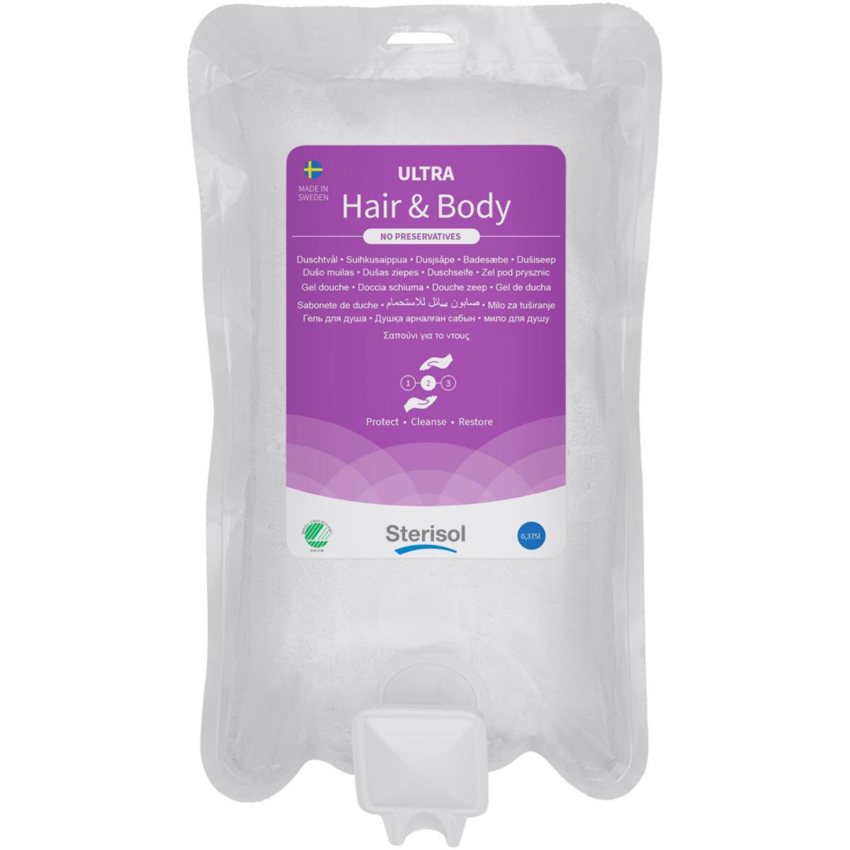 Suihkusaippua & Shampoo Sterisol® Ultra 4805, 4831, 4828 ja 4829 - SUIHKUSAIPPUA -SHAMPOO STERISOL 4805 5L