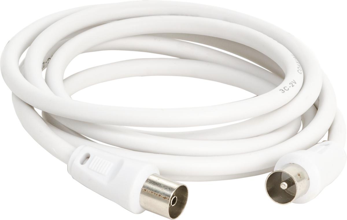 Antennikaapeli/koaksiaali, uros/naaras - ANTENNIJOHTO 5 M