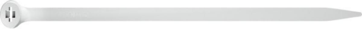 Johdinside Elematic muovia valkoiset 2-LOCK - JOHDINSIDE 2-LOCK ELEMATIC 100x2.5mm MET.L VA 100kpl/pss