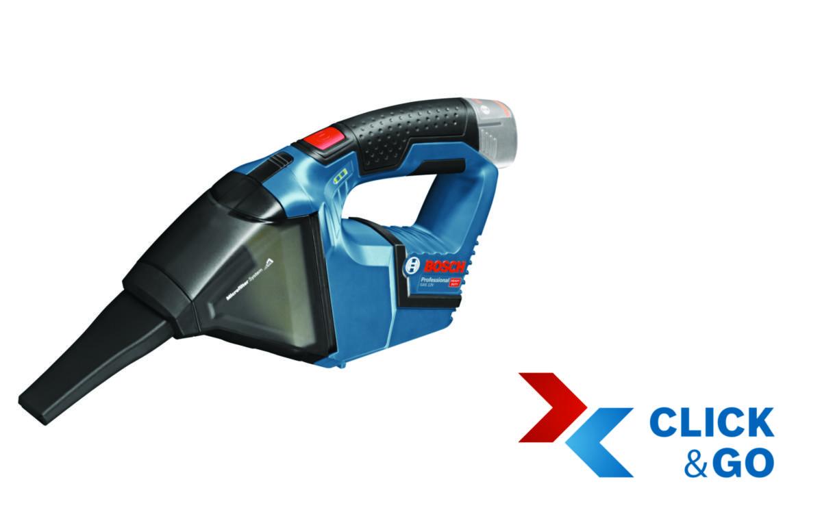 Akkuimuri Bosch GAS 12V SOLO L-Boxx - AKKUIMURI BOSCH GAS 12V SOLO L-BOXX