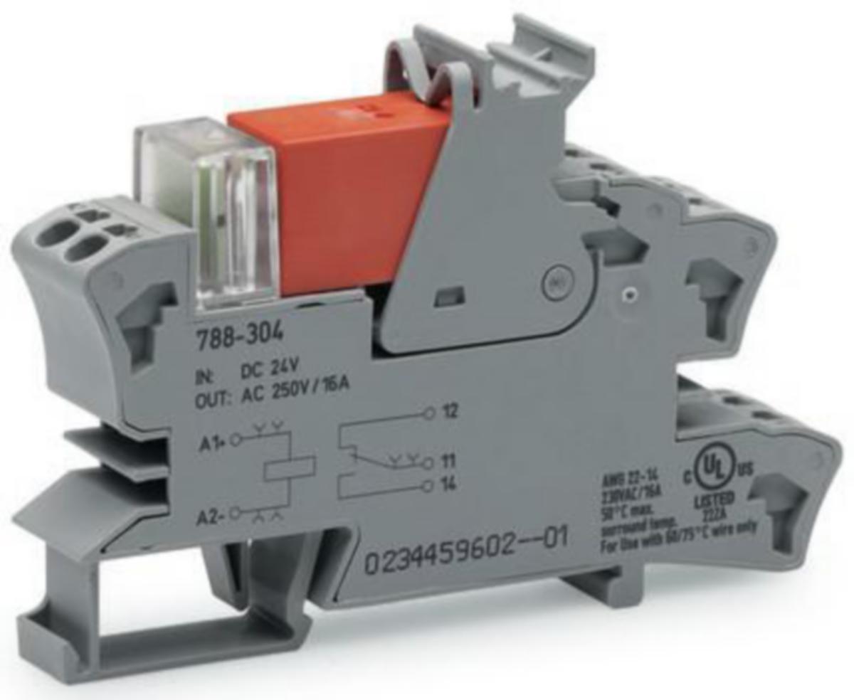 Relemoduuli Wago 1NO/1NC (1 x 16 A) 788-sarja - RELEYKSIKKÖ WAGO 788-303 RELEMODULI 12V DC1 CO