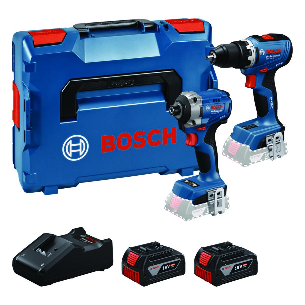Akkukonesarja Bosch 18V GSR/GDR 2X5AH L-Boxx - AKKUKONESARJA 18V GSR/GDR 2X5AH L-BOXX