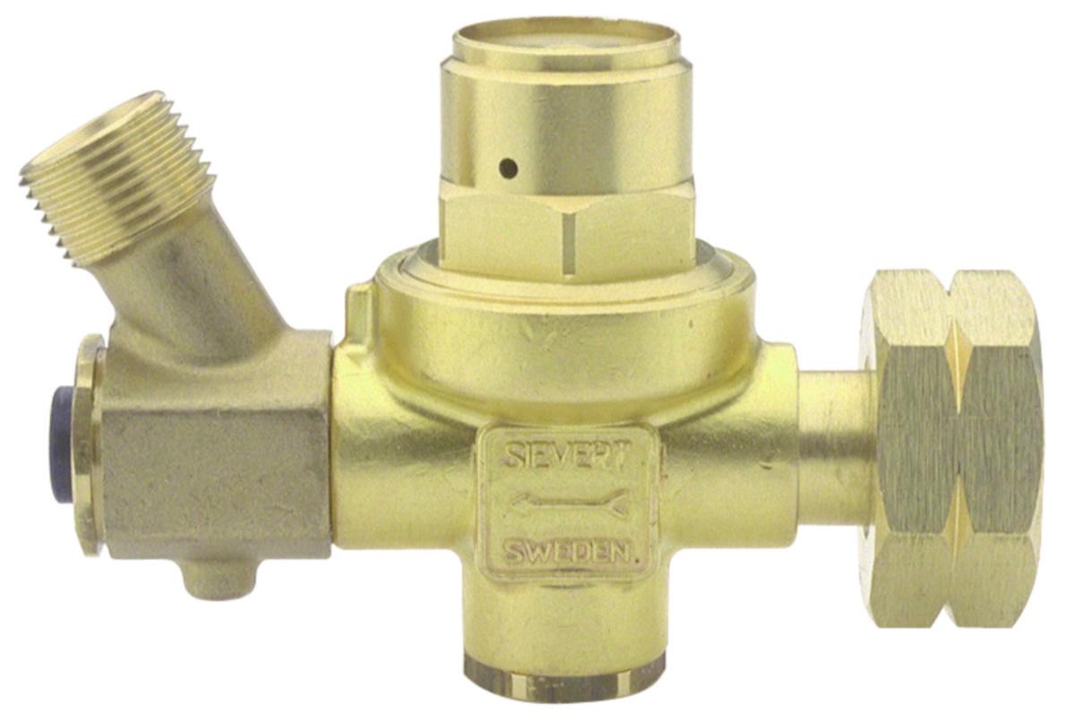 Paineensäädin Sievert kiinteällä paineella ja letkurikkoventtiilillä - PAINEENSÄÄDIN 4BAR LRV SIEVERT 309345