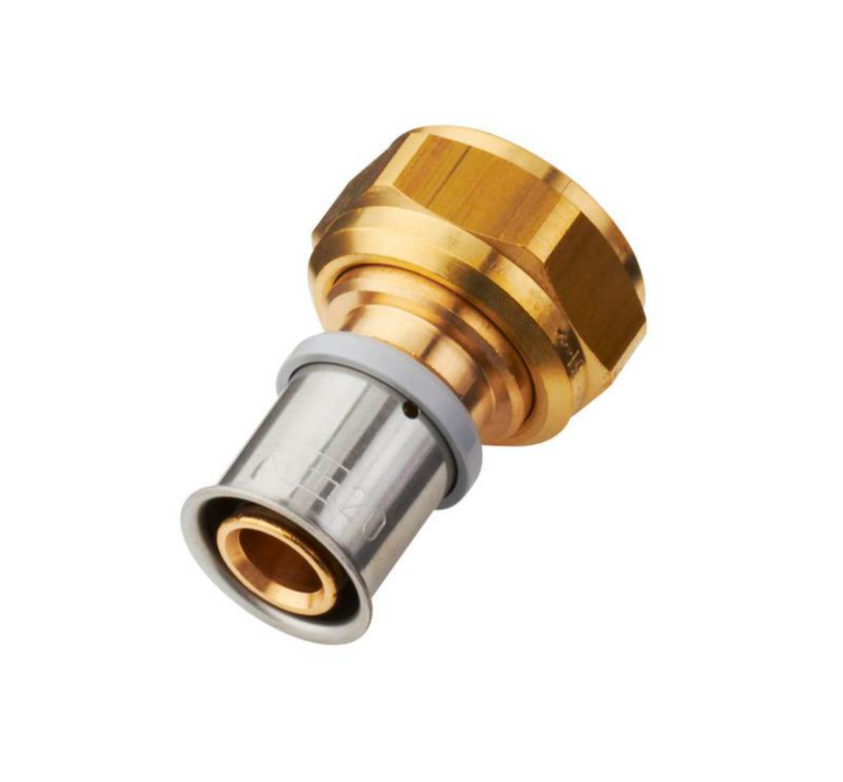 Puristusliitin Roth suora pyörivällä mutterilla MS - SUORA LIITIN MS ROTH 32X1 1/4" SK PYÖRIVÄ MUT.