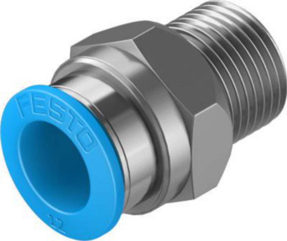 Pistoliitin metalli Festo QS - PISTOLIITIN FESTO QS-3/8-12