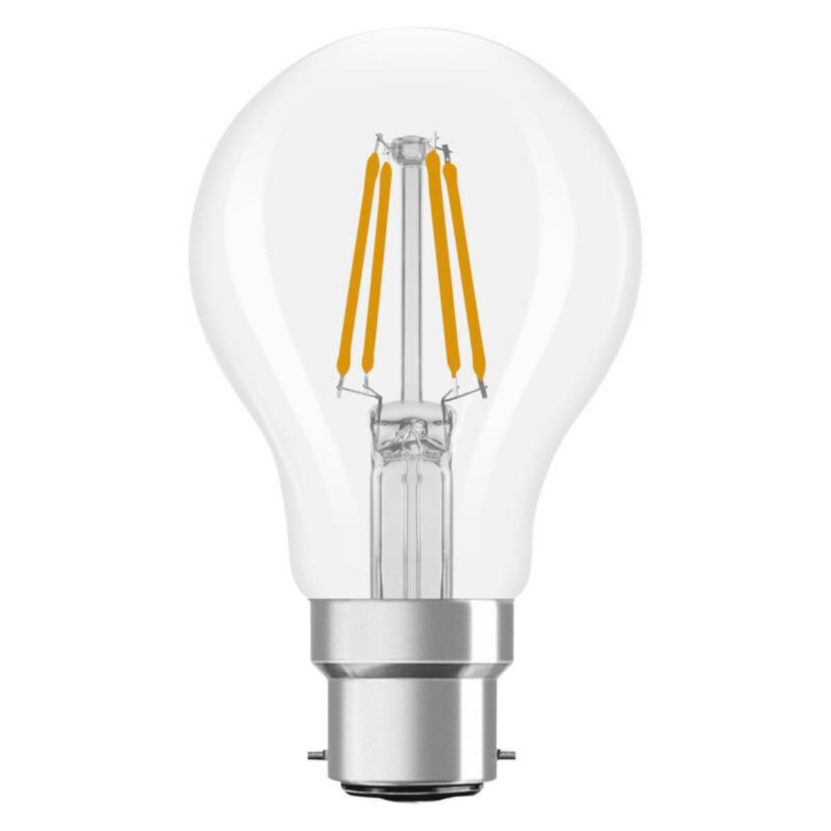 Vakiolamppu Ledvance Performance Classic A - VAKIOLAMPPU LEDVANCE CLA 3,4W/827 470LM B22D CL
