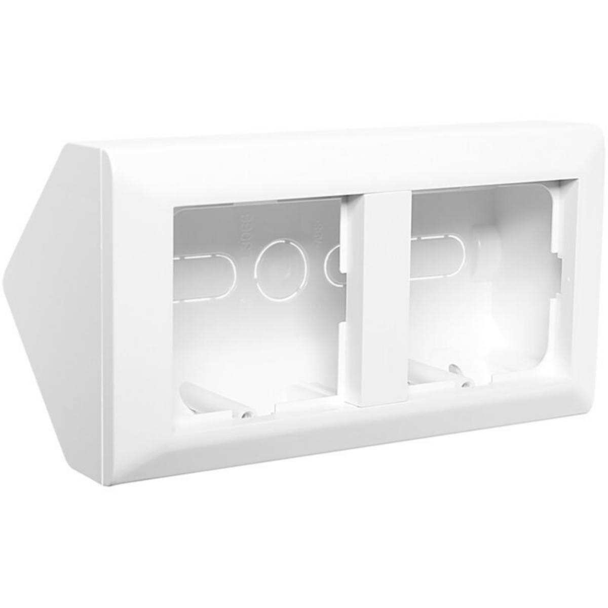 Kulma-asennuskotelo ELKO RS Nordic IP21 - PINTAKEHYS ELKO RS NORDIC 2OS/IP21/84MM KULMA VAL