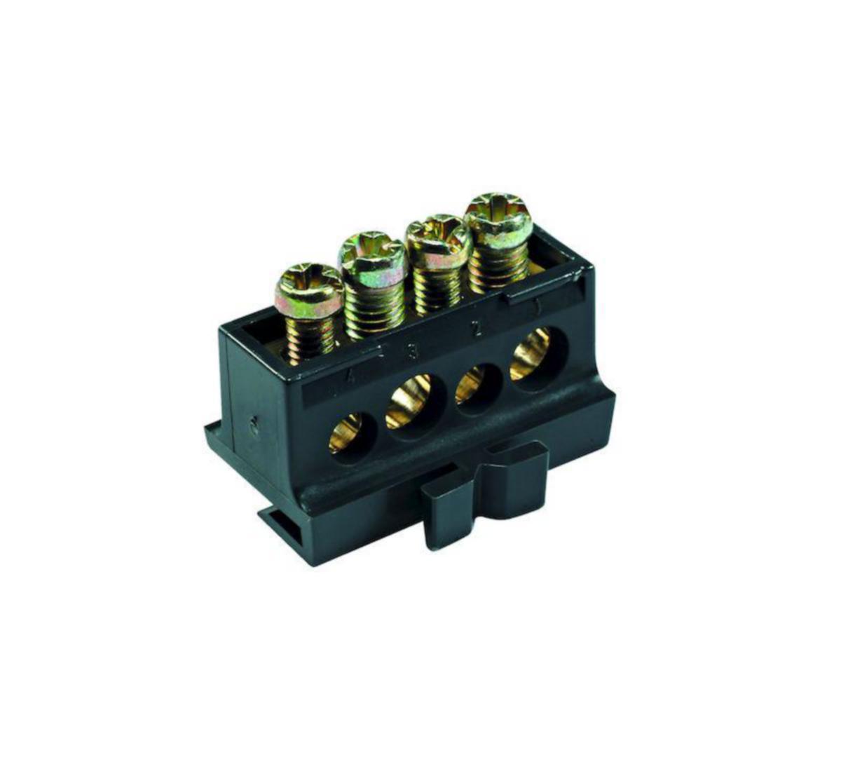 Liitäntätarvike Schneider Electric Kaedra - LIITÄNTÄTARVIKE KAEDRA 13575 PE/N 4 LIITINTÄ