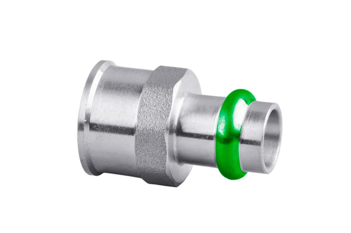 Liitinmuhvi A-press kromattu sk V - LIITINMUHVI SK KROMATTU A-PRESS 12-1/2 V