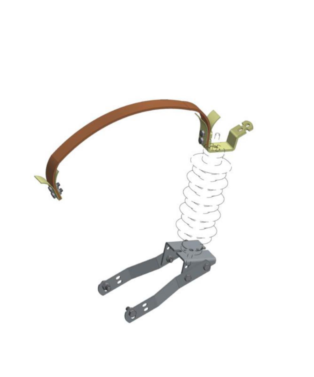 Ylijännitesuojan kiinnitystarvike Gevea - KIINNITYSTARVIKE GEVEA YLIJÄNNITESUOJAN KIINNITYSSARJ