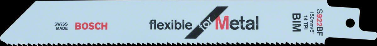 Puukkosahanterä Bosch S922BF Flexible for Metal - PUUKKOSAHANTERÄ S 922 BF 2 KPL BOSCH 2608656037 METALLI