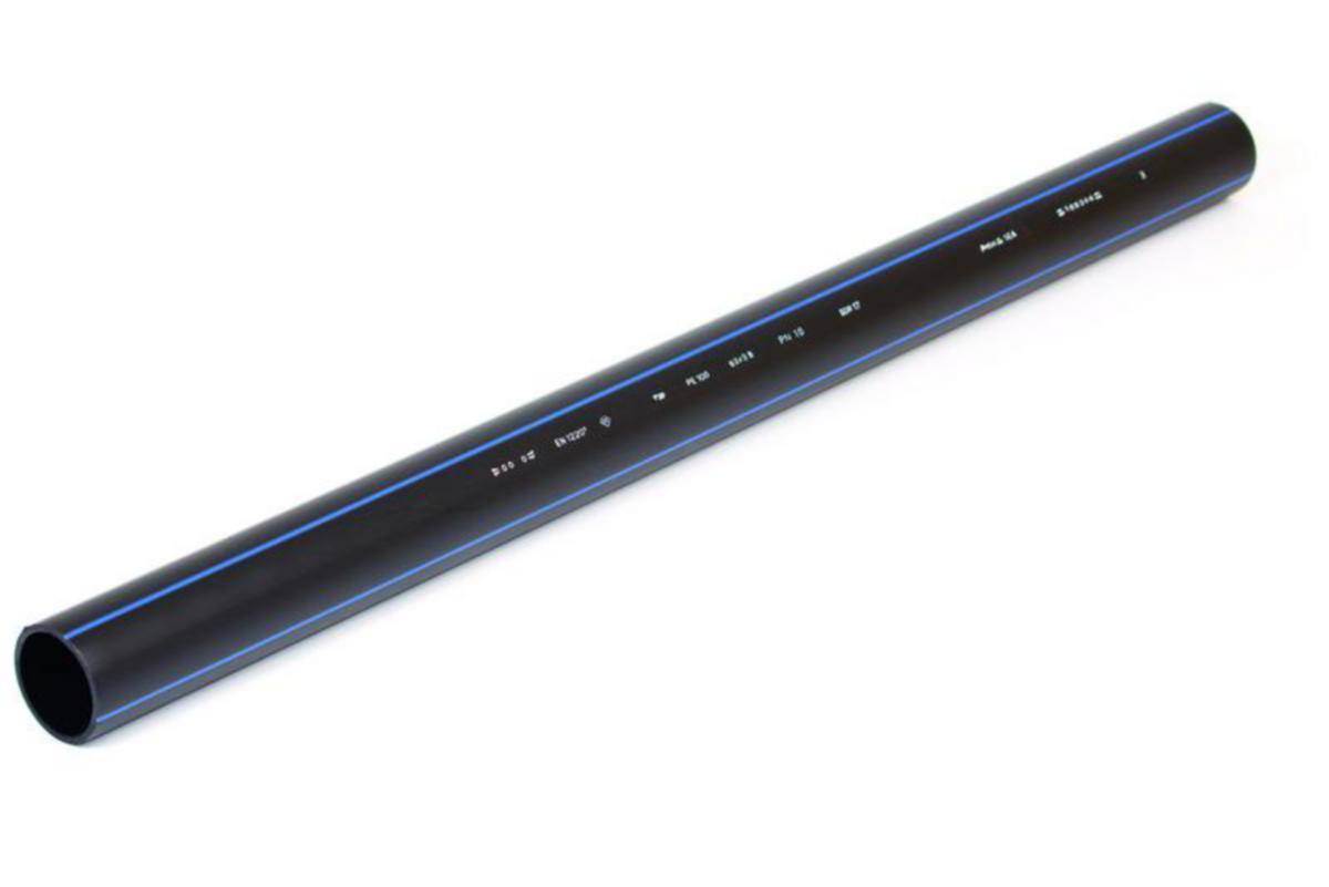 PEH painevesijohto Pipelife siniraita 12 m - PAINEPUTKI PE PN10 SINIR. 315X18.7 PE100 SDR17 12M