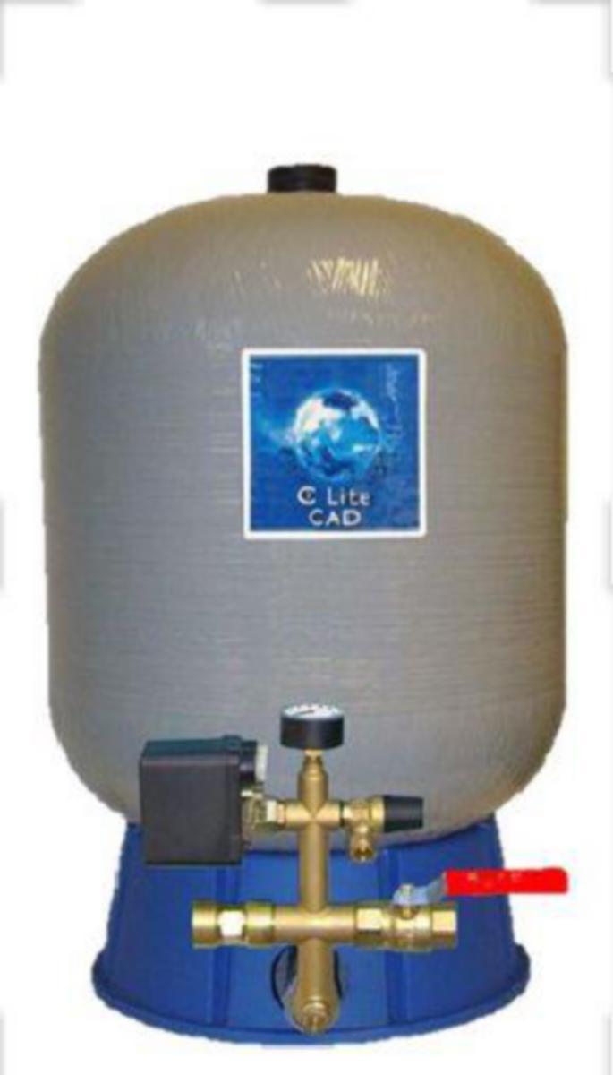 Kalvopainesäiliöyhdistelmä Debe komposiitti 60L - KALVOPAINESÄILIÖYHDISTELMÄ KOMPOSIITTI DEBE 60L