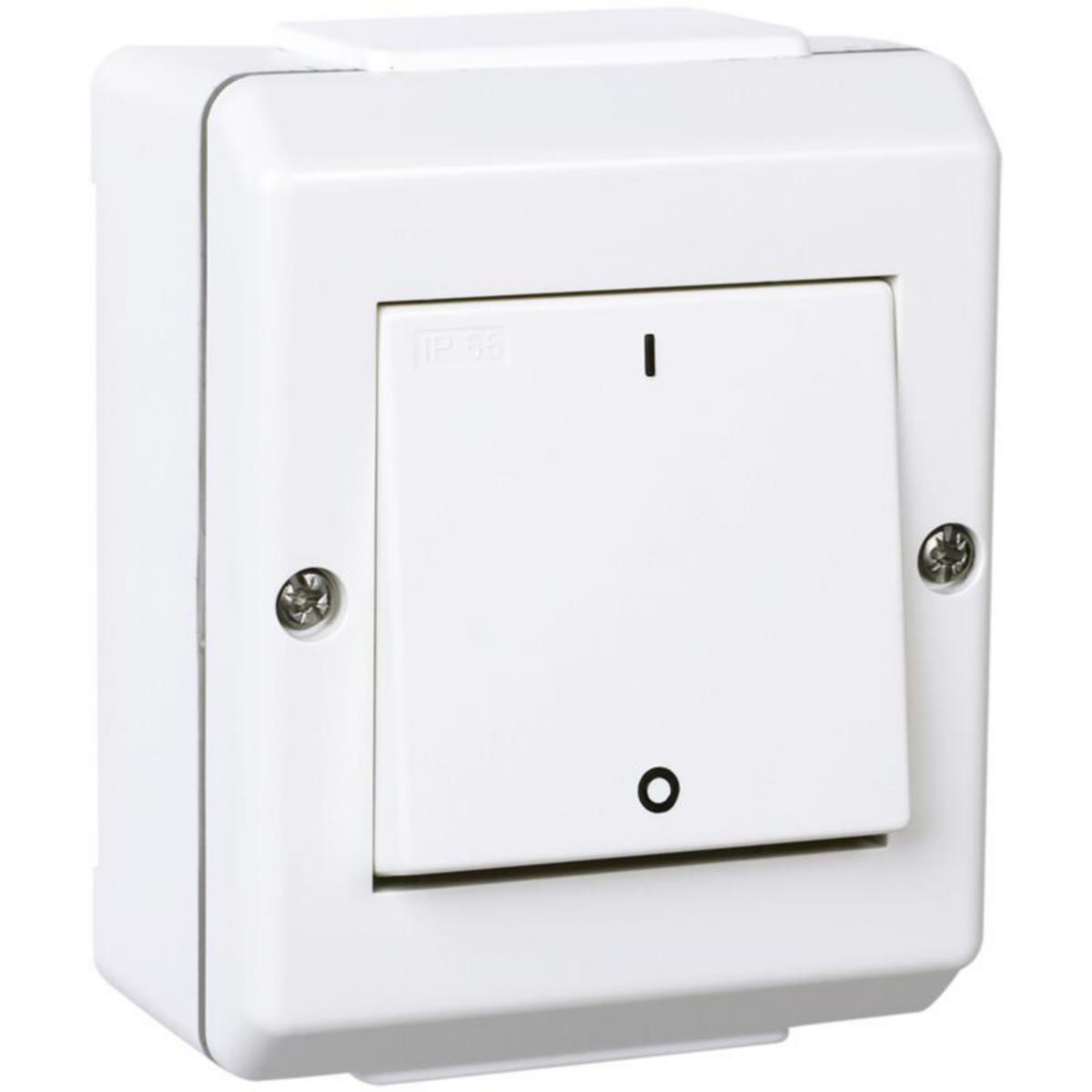 Painike ELKO RS Nordic pinta IP55 - PAINIKE ELKO RS NORDIC 2/16A/250V/IP55 PPR IMP VAL