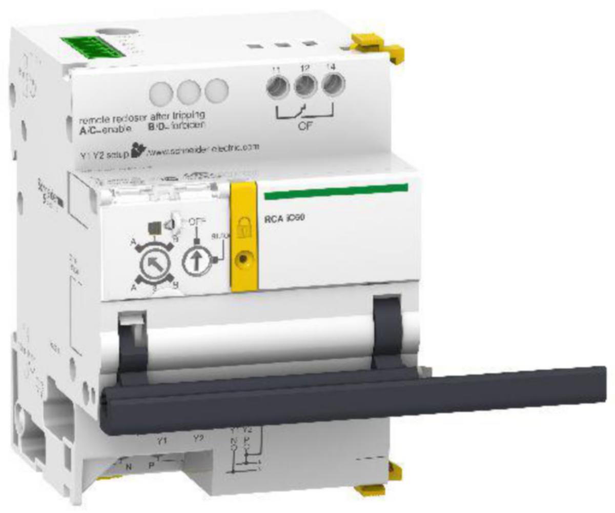 Kauko-ohjausyksikkö Schneider Electric Acti 9 - KAUKO-OHJAUSYKSIKKÖ ACTI9 RCA SMARTLINK MOOTOHJ IC60 3P/
