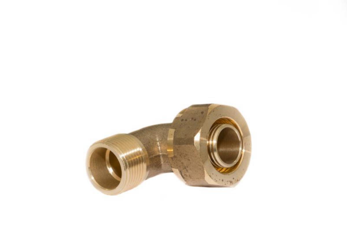 Kulmaliitin RauHeat - LIITIN KULMALIITIN 3/4" X 25 X 2,3MM