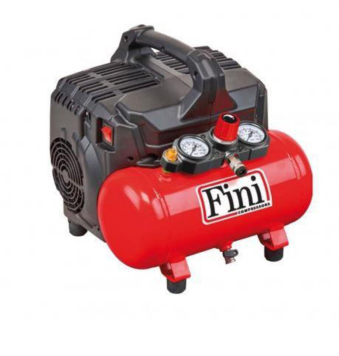 Mäntäkompressori Fini Siltek S/6 öljytön - ÖLJYTÖN MÄNTÄKOMPRESSORI SILTEK S/6 OL100