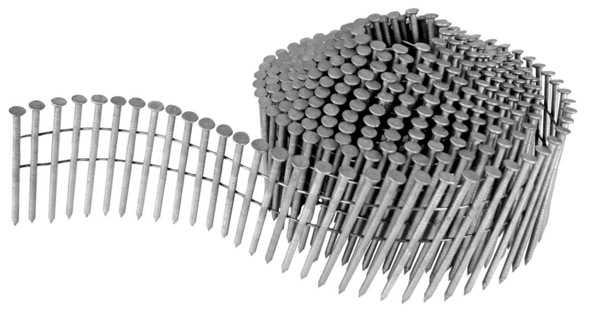 Rullalankanaula 16-asteinen kuumasinkitty kampa kupukela - RULLANAULA LANKASID. KAMPA H&H 38X2,1MM 16° KS 2800KPL