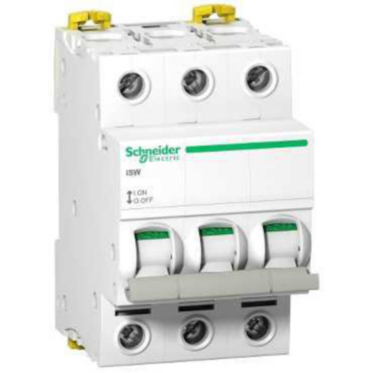Moduulikytkin Schneider Electric Acti 9 iSW - PÄÄKYTKIN ACTI 9 iSW KYTKIN 3P 63A 415V
