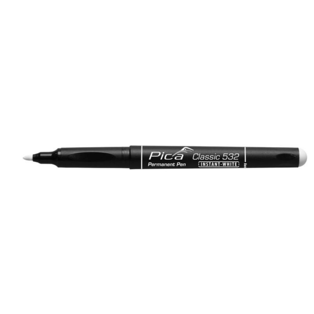 Merkintäkynä Pica Classic - MERKINTÄKYNÄ VALK. 1-2MM PICA CLASSIC 532 INSTANT WHITE