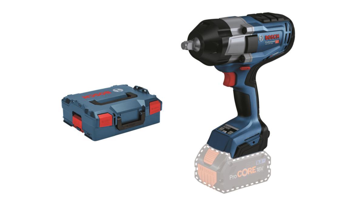 Akkumutterinväännin iskevä Bosch GDS 18V-1000 SOLO - AKKUMUTTERINVÄÄNNIN BOSCH GDS18V-1000 SOLO