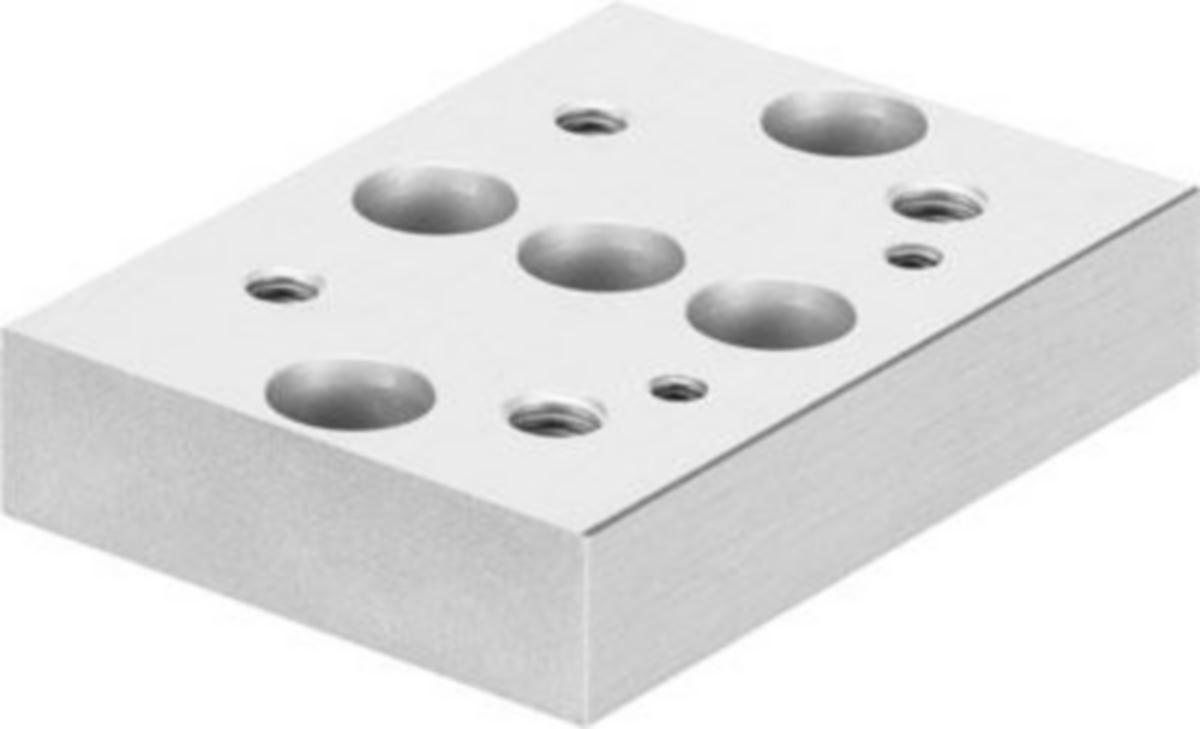 Asennuskomponentit venttiileille/venttiiliterminaaleille Festo - SEINÄKIINNIKE 576413 FESTO VAME-B10-20-W