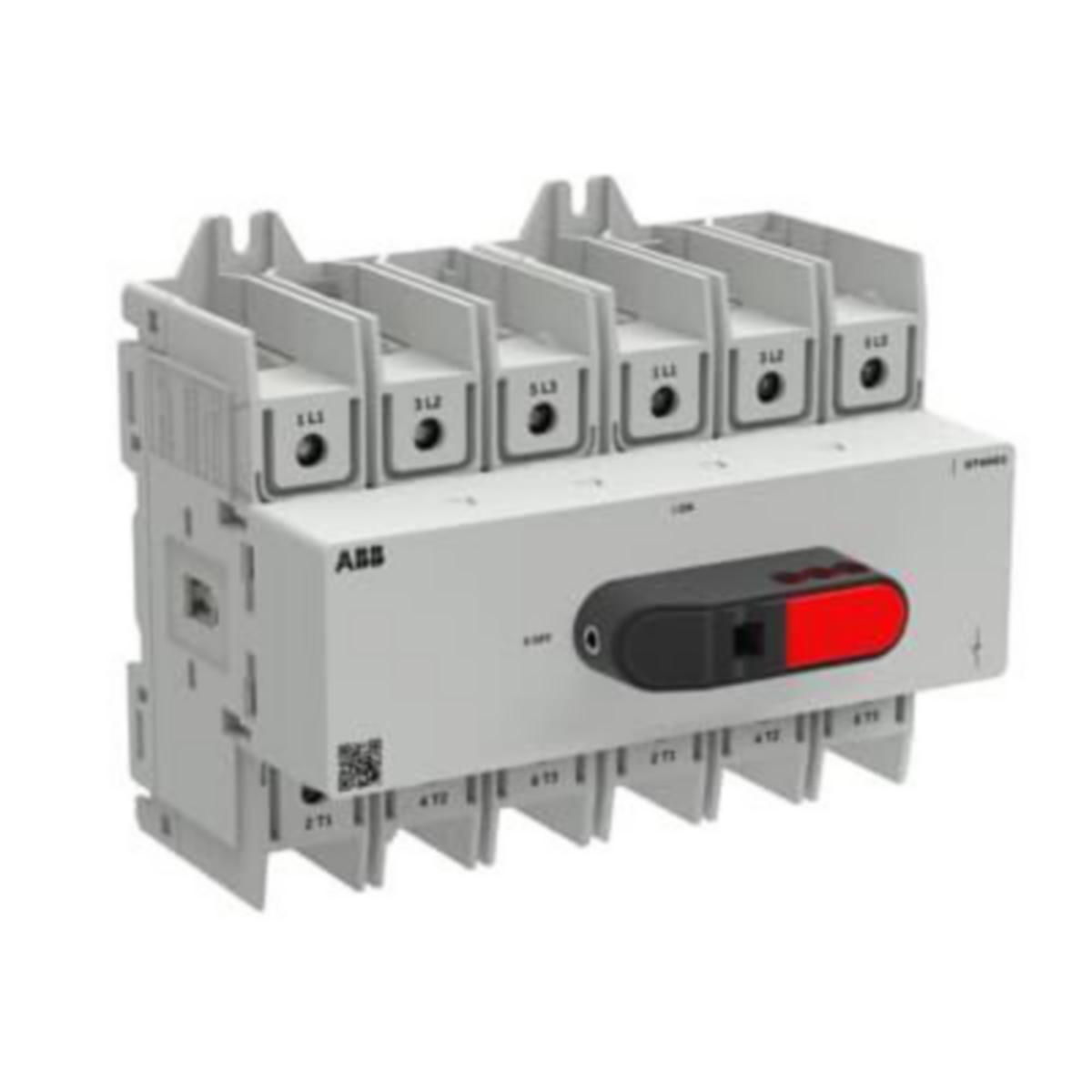Kuormankytkin vipu ABB Plus 6-napainen - KUORMANKYTKIN VIPU OT PLUS UL/CSA 6-NAP. 52A 600V
