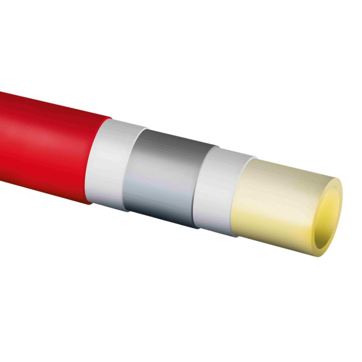 Lattialämmitysputki RauHeat PE-RT 5-kerros - LATTIALÄMMITYSPUTKI PE-RT 25 X 2,3MM (500M)