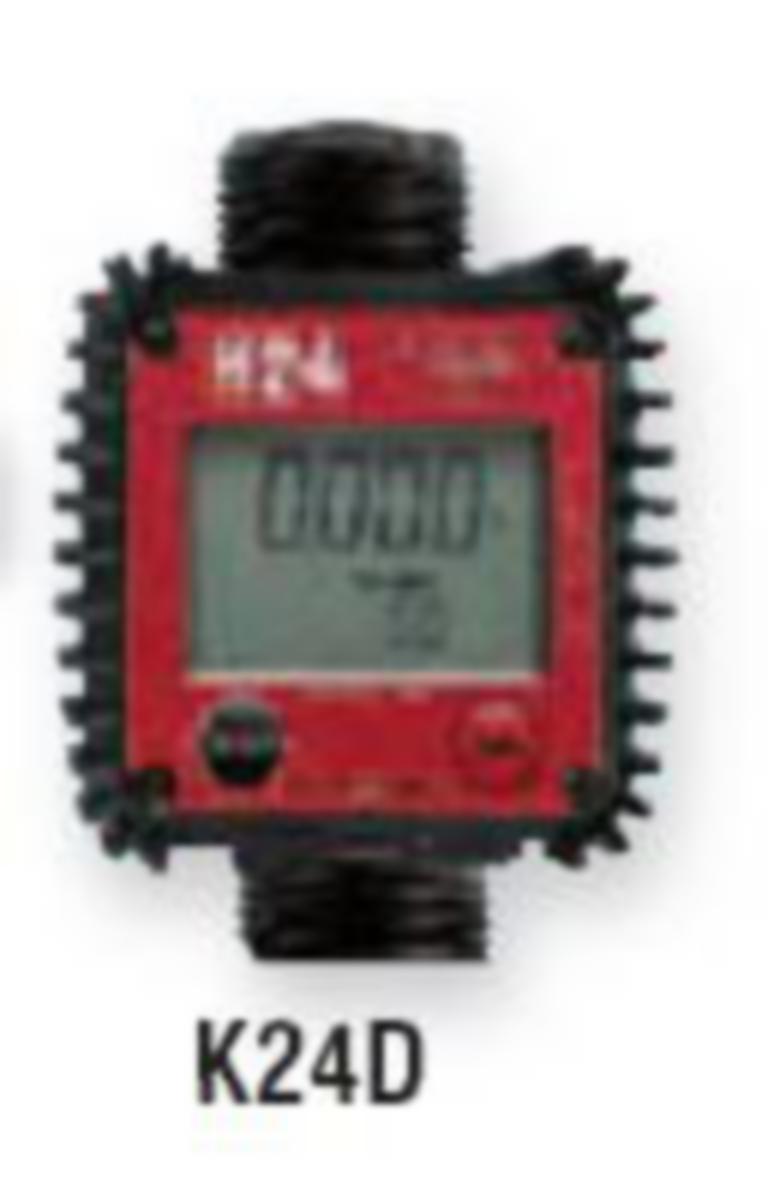 Virtausmittari Dunlop Hiflex dieselöljylle, digitaalinen - DIGITAALINEN VIRTAUSMITTARI DH 46-K24D