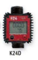 Virtausmittari Dunlop Hiflex dieselöljylle,  digitaalinen