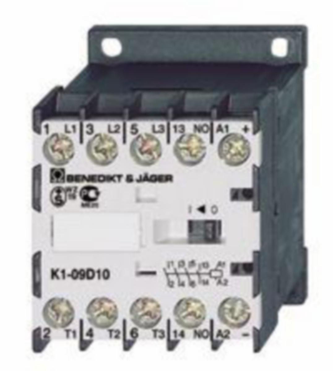 Kontaktori Benedict K3 - KONTAKTORI K3 K1-09D00-40 4KW 4S 400VAC