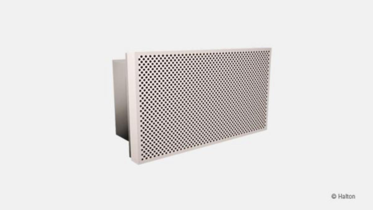 Poistoilmalaite Halton EVA - POISTOILMALAITE EVA 500X150 VALKOINEN