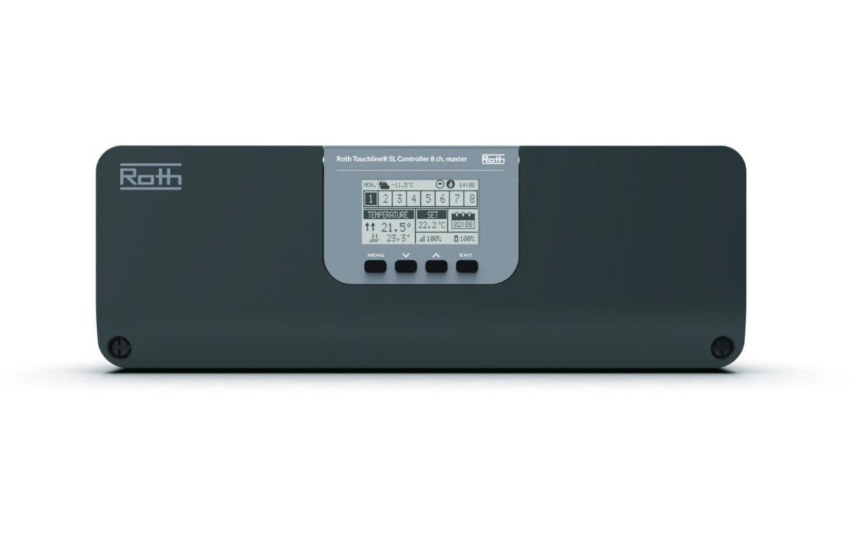 Kytkentälaatikko Roth Touchline SL 8, master - KYTKENTÄLAATIKKO LANGATON ROTH 8 KANAV.TOUCHLINE MASTER