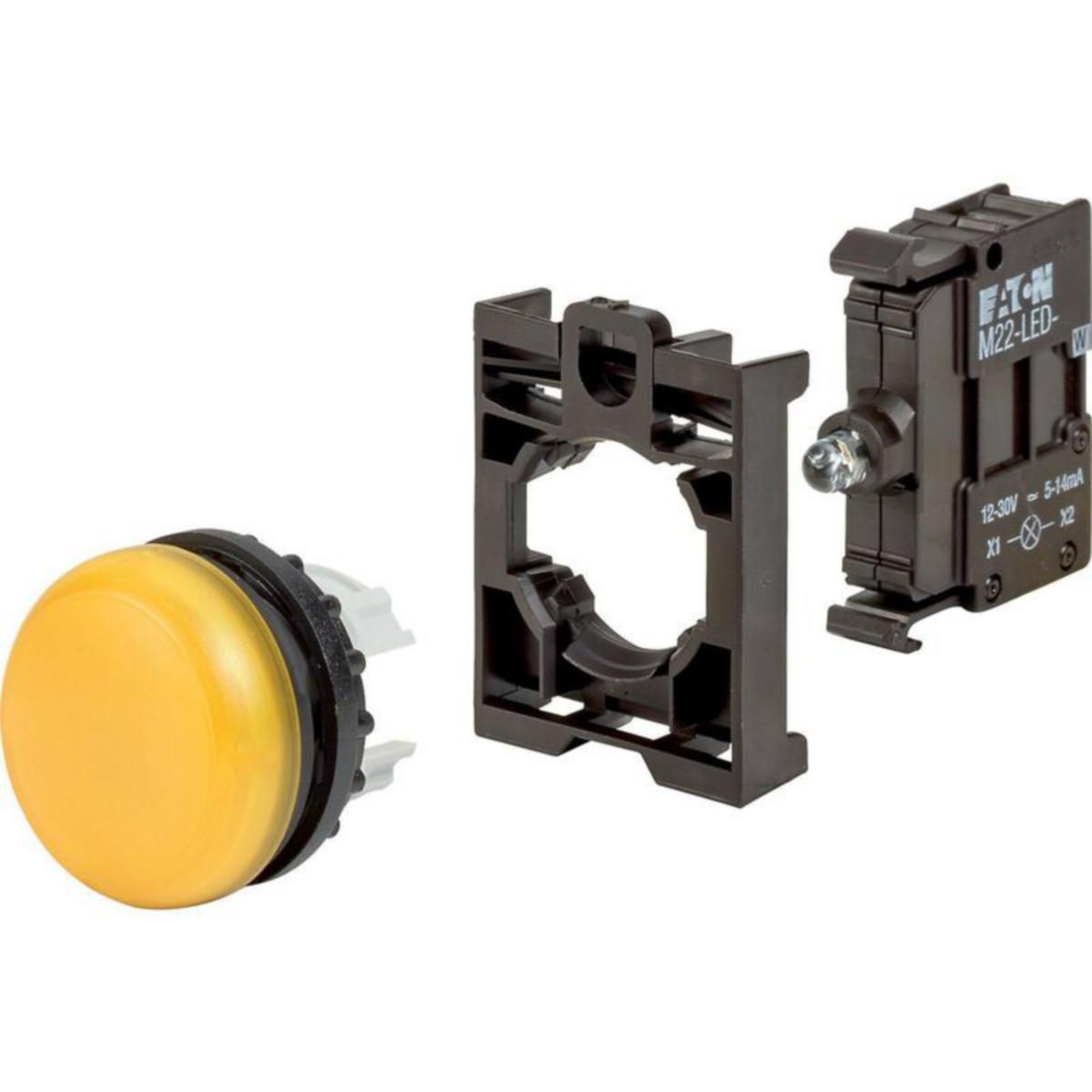 Merkkivalokaluste LED Eaton RMQ-Titan M22-L - MERKKIVALOKALUSTE LE RMQ-TITAN M22-L-Y-LED-BVP