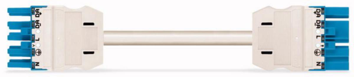 Välijohdot 5x2,5mm² Dali PVC uros/naaras Winsta Wago - PISTOLIITINJOHTOSA WINSTA DALI 5-NAP UROS/NAARAS 5x2.5mm2 5m