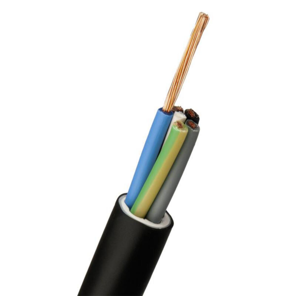 Kuparivoimakaapeli-HF Nexans MXQ IFXI Easy DCA - KUPARIVOIMAKAAPELI-HF NEXANS MXQ/IFXI EASY 1KV 3G1,5 R50