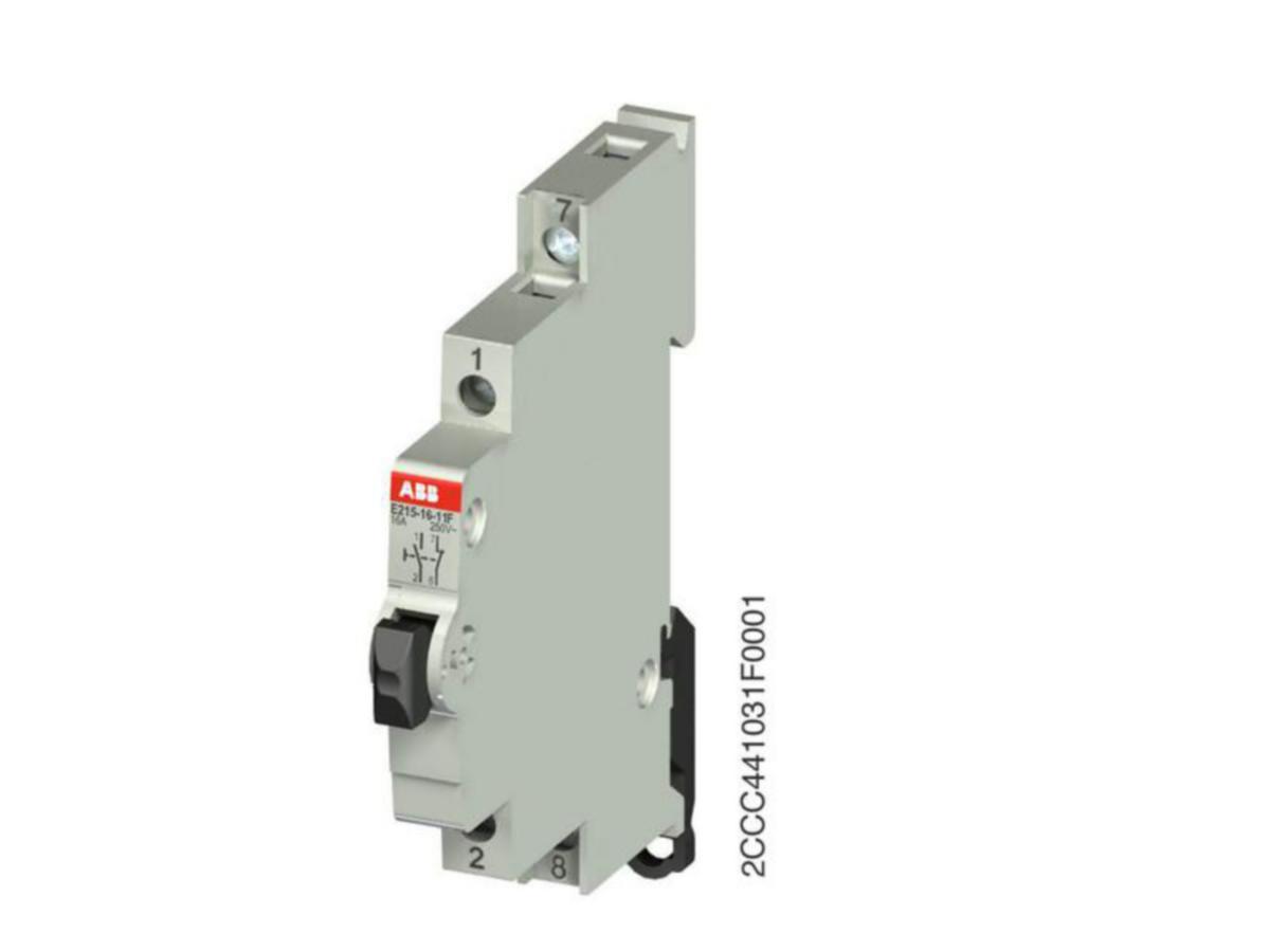 Askelpainike ABB E210 - ASKELPAINIKE E210 MUSTA 1S,1A
