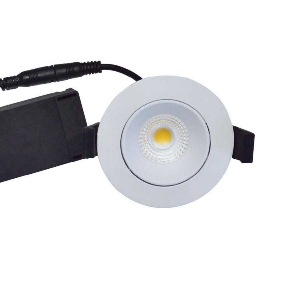 Alasvalo Nordtronic Velia Low Profile IP44 - ALASVALO VELIA LOW PROFILE 6W 2.7K MV/P