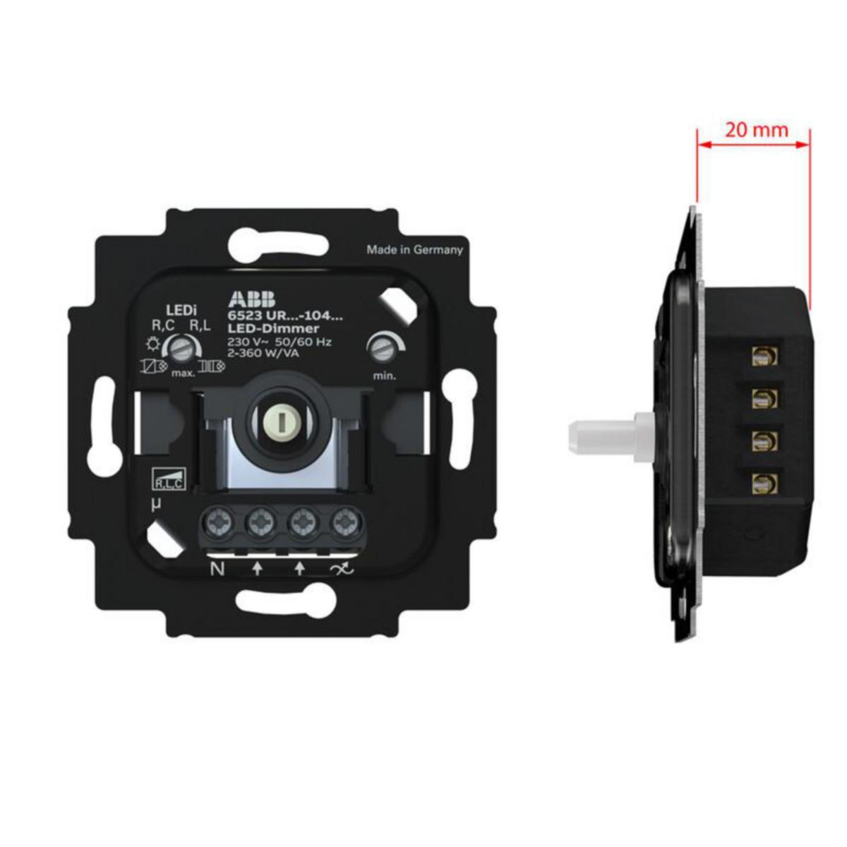 Valonsäädin ABB - VALONSÄÄDIN ABB 2-100 VA LED UPO