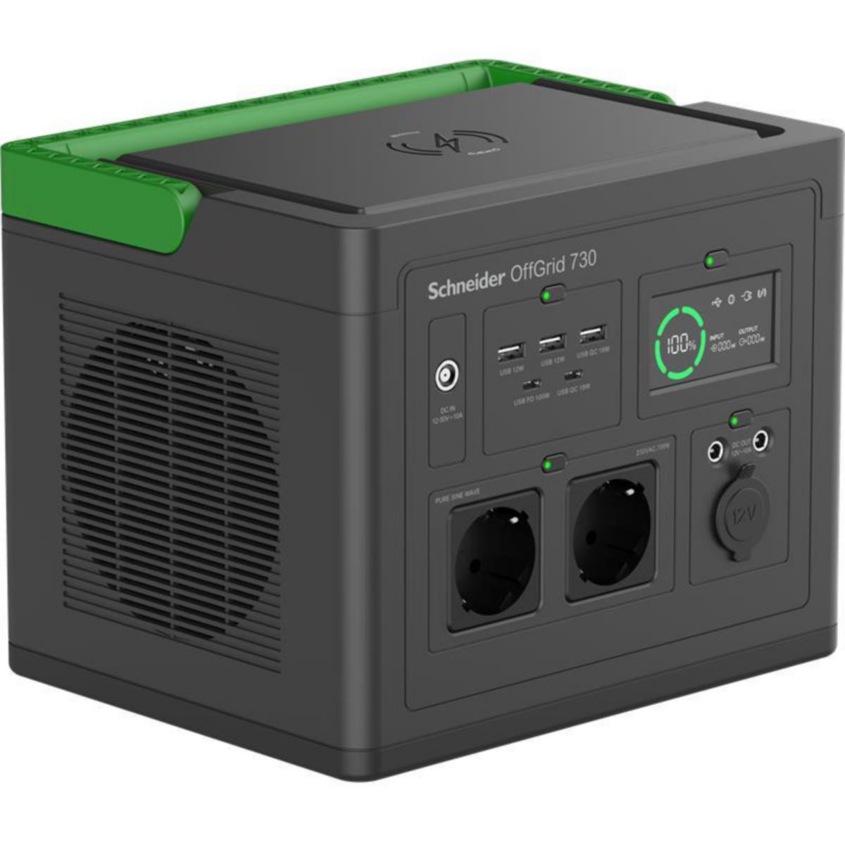 UPS offline Schneider Electric OffGrid - UPS OFFLINE SCHNEIDER OFFGRID PPS 730W 230V SCHUKO