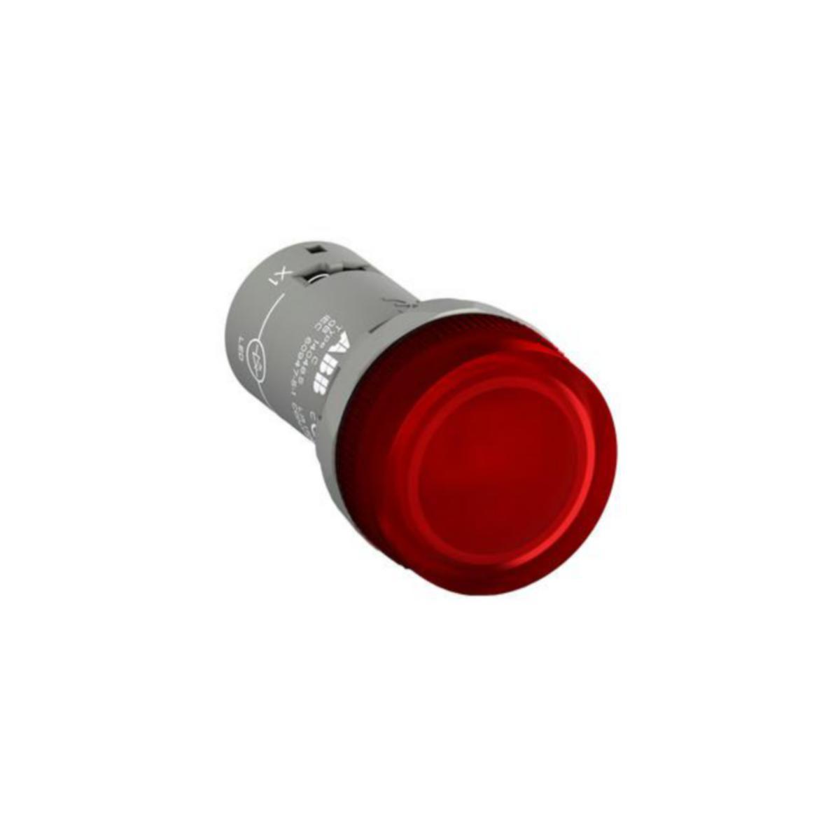 Merkkivalokaluste LED ABB - MERKKIVALOKALUSTE LED ABB PUNAINEN, 24V AC/DC