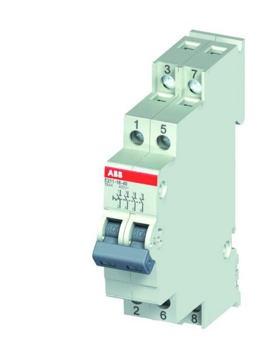 Ohjauskytkin ABB E210 - OHJAUSKYTKIN E210 4-NAPAINEN 4S 32A