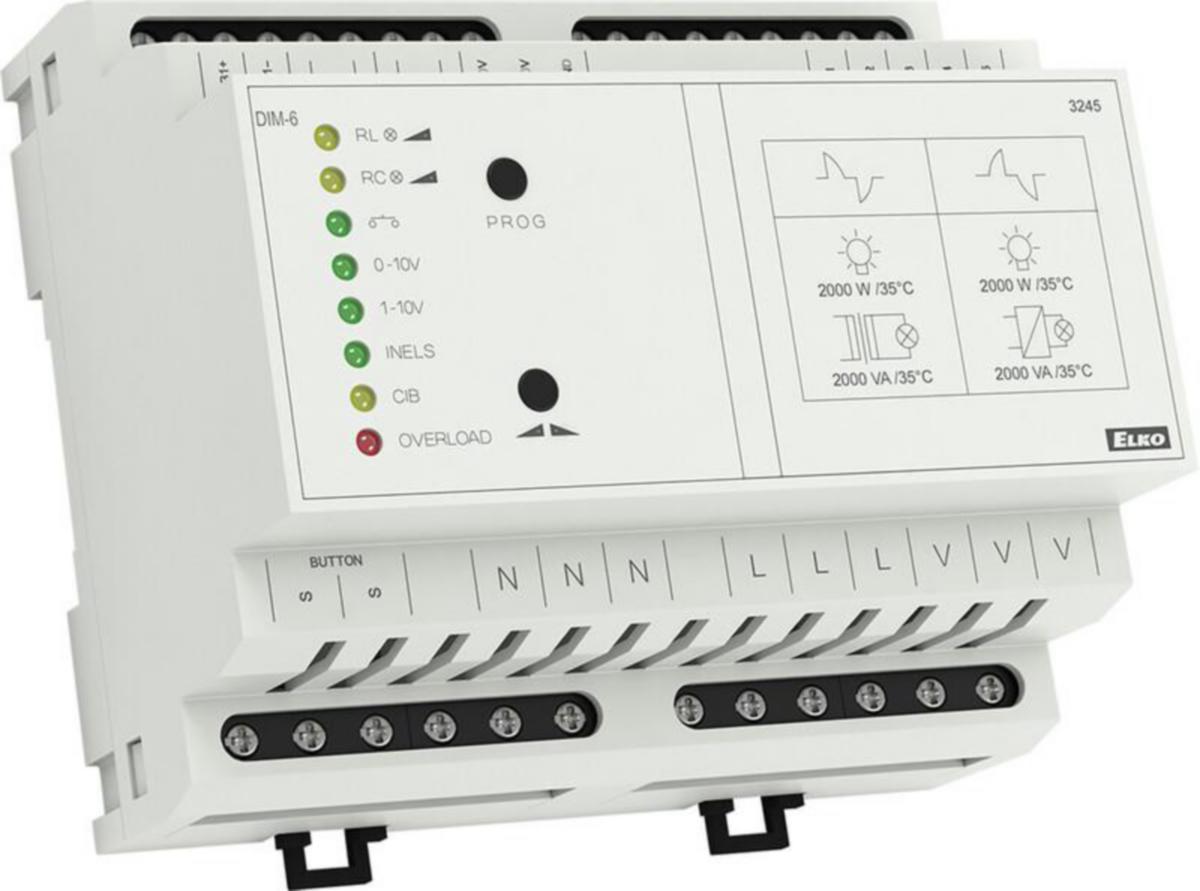 Valonsäädin ELKO EP DIM-6 - VALONSÄÄDIN ELKO EP DIM-6 2000VA RCL DIN