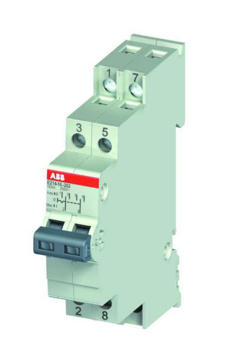 Ohjauskytkin ABB E210 - OHJAUSKYTKIN E210 2-NAPAINEN 2V 25A